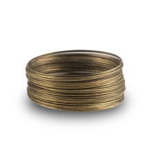 Minnetråd for smykkelaging, stål, 6 cm
