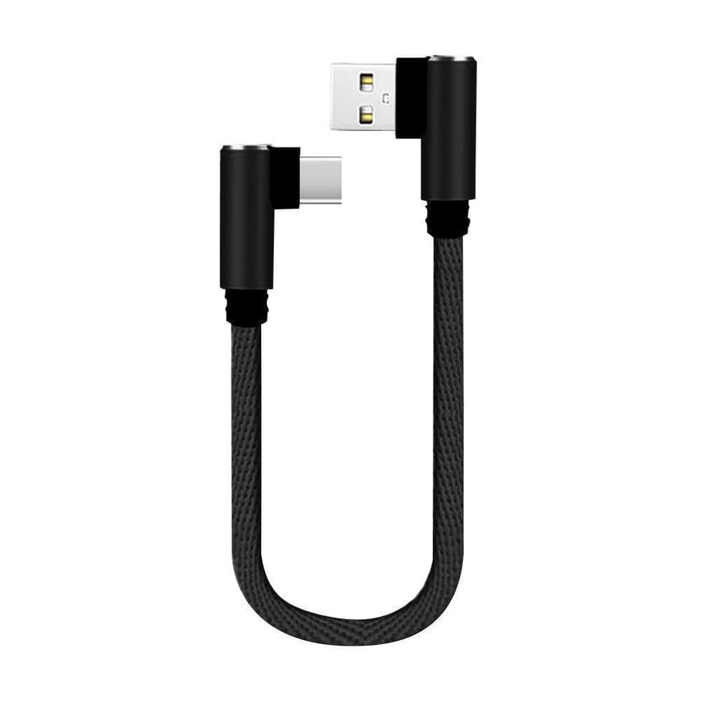 Usb-C To Usb-A 25Cm 90 Charging Cable, Aluminum Alloy, 3A 9058772203182