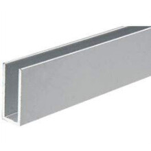 4 Fuß Aluminiumprofil 1/4" x 5/8" x 1/16" Wandstärke 6063T6