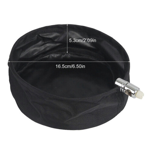 Fly Tying Trash Holder Bag Nylon Coating Waste Tray for Fly Tying Bench 2