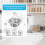 Passoire d'évier de cuisine en acier inoxydable (lot de 2) 2