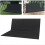 Waterproof Folding Replacement Fabric Swing Cover, Black Polyester, 148x50x50cm 3