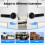 Fingerprint Door Lock Smart Door Knob Handle Lock 7