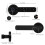 Fingerprint Door Lock Smart Door Knob Handle Lock 8