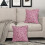 Fodere per cuscini con stampa leopardata, 45x45 cm, set da 2, in lino 3