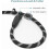 Padded Reflective Dog Training Leash 1/2" x 6ft with Adjustable Loop, Luminous Threading 4