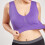Dame bh uden bøjle – lilla, plus size 3