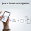 Robinet d'Arrosage Intelligent Zigbee IP55 avec Programmation et Mode Capacité, Compatible Hubs Zigbee 3.0 5