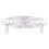 Support vapeur rond en acier inoxydable 16 cm 1
