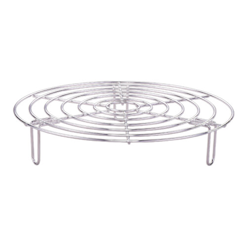 Support vapeur rond en acier inoxydable 16 cm