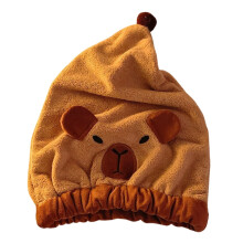 Capybara hårtorkskåpa – mikrofiber, justerbar, 1-pack