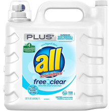 Detergent de rufe lichid transparent gratuit pentru piele sensibilă237