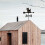 Weather Vane with Rust-Resistant Coating, Stainless Steel Wind Direction Indicator for Garden Stake 2