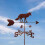 Weather Vane Metal Wild Fox Garden Ornament Rust Proof Wind Direction Indicator 2