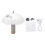 LED Bedside Lamp USB Rechargeable, 3Light Modes, Umbrella 1