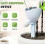 Self Watering Spikes for Potted Plants with Adjustable Drip Rate Control Valve 5