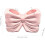 Zahnbürstenhalter in rosa Keramikschleife 3