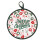 Serviette de Noël à suspendre, en polyester, 22 x 22 cm 2