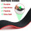 Reflective Adjustable Dog Collar with Soft Neoprene Padding, Nylon Webbing for Small Medium Large Dogs, Red 3