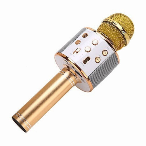 Karaoke Microphone with Built-in Speaker, Bluetooth 4.0