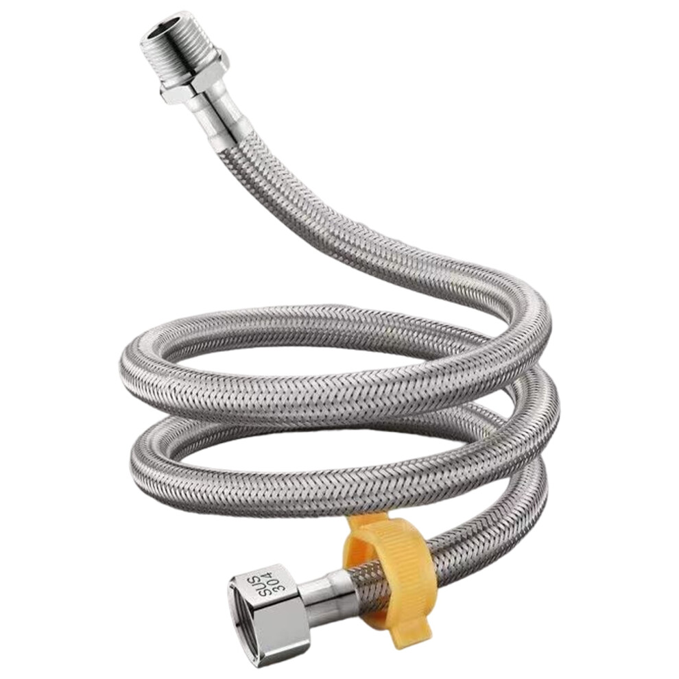 304 Stainless Steel Water Heater Hose With 4-Point Threads 908436206389