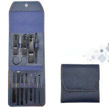 Tragbares Nagelknipser-Set aus Edelstahl, 12-teilig