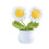 Handmade Crocheted Daisy Flower Pot – Multicolour 1