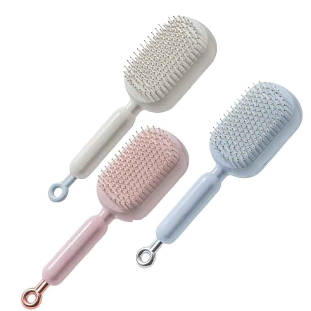 Retractable Cushion Massage Comb for All Hair Types