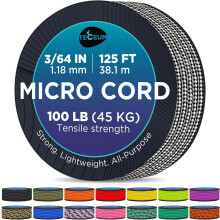 Mikro Paracord 1,18 mm x 36 m urban kamuflasje
