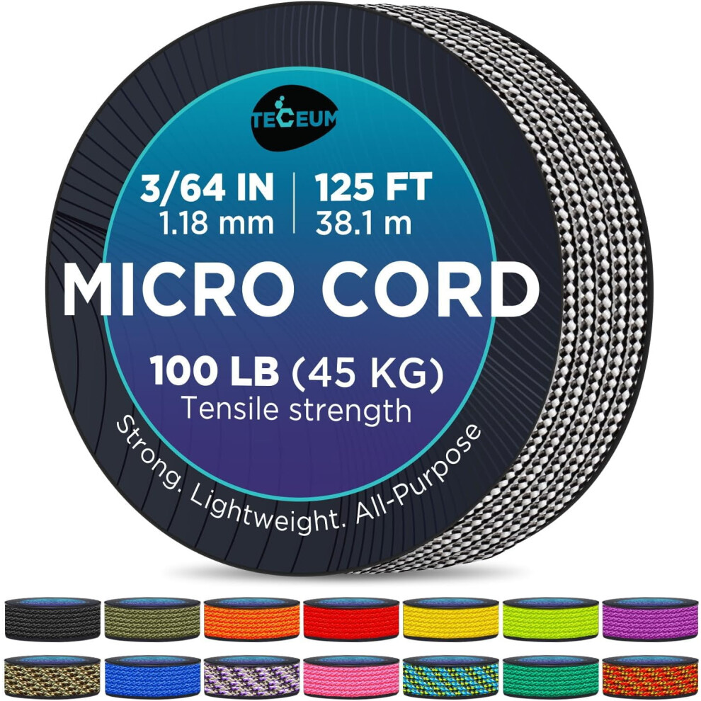 Micro Paracord 1.18Mm X 125Ft Urban Camo 9058772209443