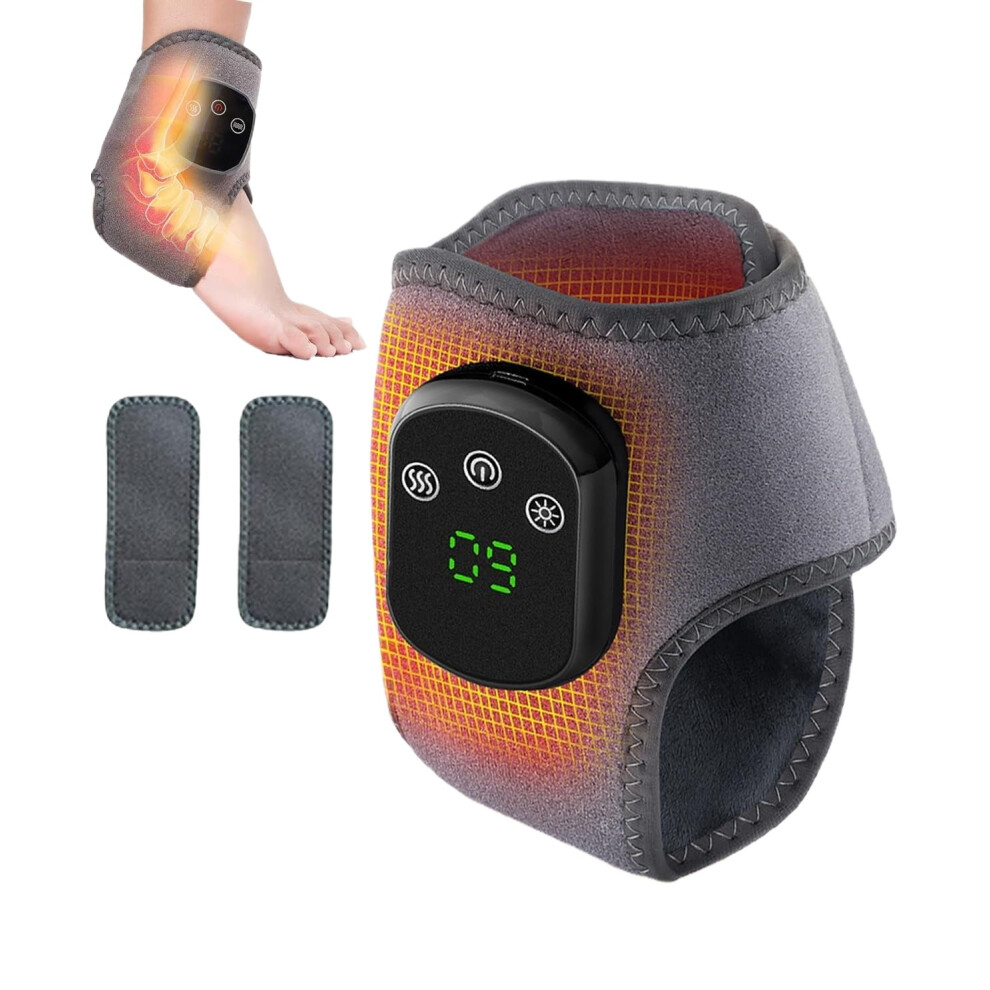 Cordless Foot & Ankle Massager with Heat and Shiatsu