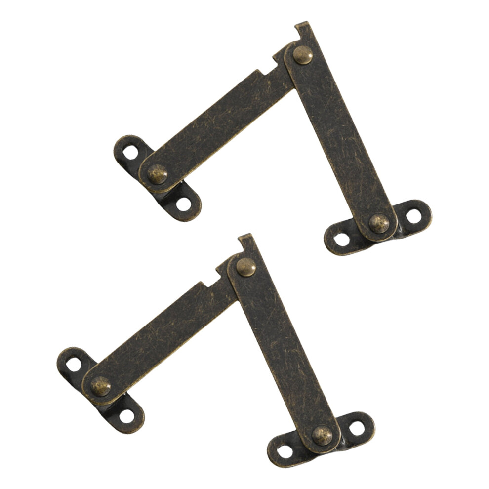 Iron Lid Support Hinge Â Folding Lift-Up Design, 2 Pack 9058772205940