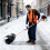 Handheld Sweeper Gasoline Powered Lawn Sweeper Lawn Cleaning Sweeping Machine 4