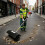 Handheld Sweeper Gasoline Powered Lawn Sweeper Lawn Cleaning Sweeping Machine 3