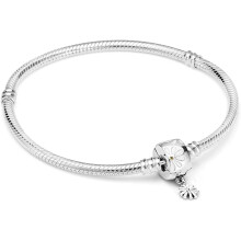 925 sterling ezüst kígyólánc medál karkötő