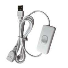 USB-forlengelseskabel hann til hunn 2m