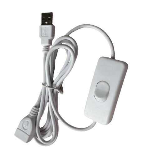 USB-forlengelseskabel hann til hunn 2m