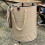 Camping Trash Can Foldable Portable Outdoor Garbage Bin with Lid for Garden Storage 2