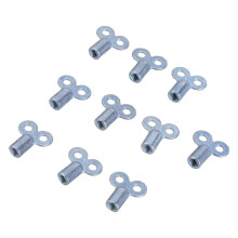 Metal Radiator Bleed Key Pack of 10 Sturdy