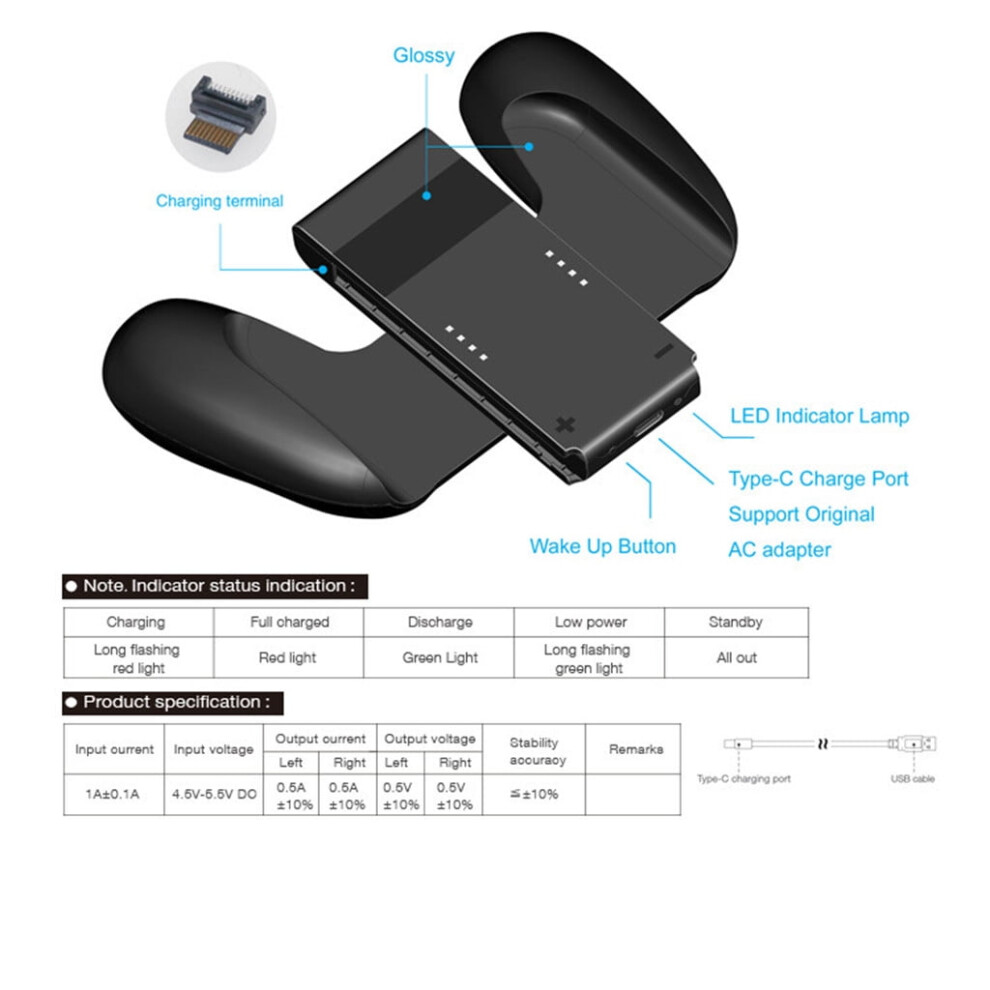 Joy-Con Grip Charger For Nintendo Switch 9058772222084
