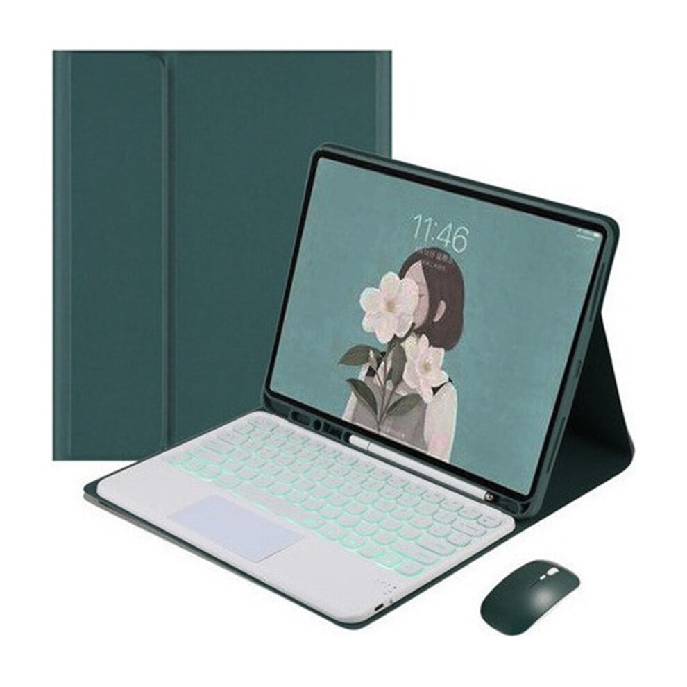 Ipad Pro 12.9 Case With Detachable Keyboard & Mouse 9058772172396