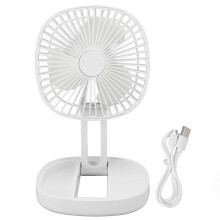 USB-Tischventilator mit Dufttank, 3 Geschwindigkeitsstufen, geräuscharm