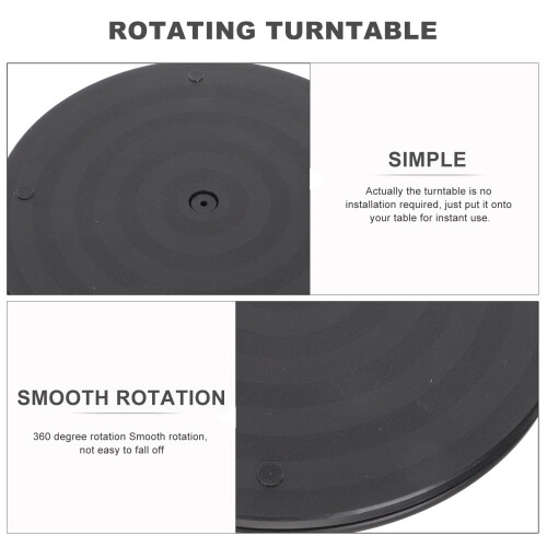 Floral Turntable Rotating Display Stand 12-inch 2