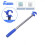 (2-section 0.8-meter Blue C-Head) Extendable Telescopic Window Opener Detachable Multi-section Pole for Skylight Household Windows 1