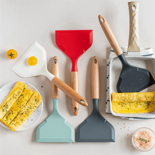 Spatola da cucina antiaderente in silicone per pizza 2