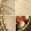 Handmade bamboo flat tray for fruit and snacks, 1 piece 5