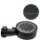 Shower Head with Hose, Wall Bracket, 5 Settings & STOP Function - Black 2
