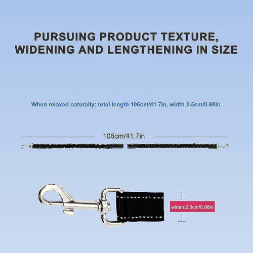 Dual Dog Lead Walking Training Leash with Soft Handle for Two Dogs No Tangle Reflective 1