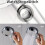 Hand Held Shower Head with 3 Spray Modes, Pressure Boosting Technology for Strong Flow, Water Saving Design 3