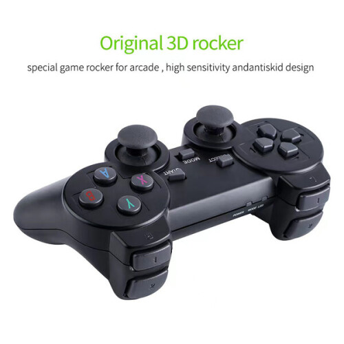 Game Console compatible with PS1, N64 | 4K HD, 20000+ Games, Two Controllers for Multiplayer Gaming 2